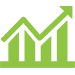 growth chart icon