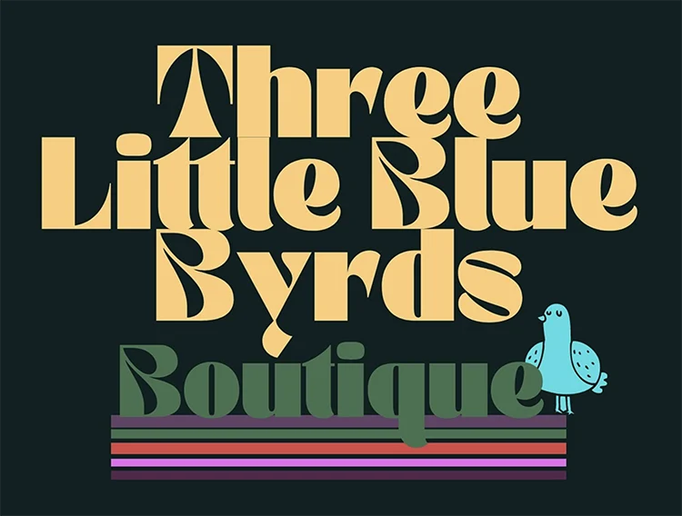 Three Little Byrds Boutique logo